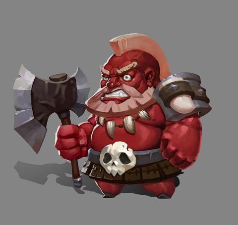 部落冲突野蛮人怎么画