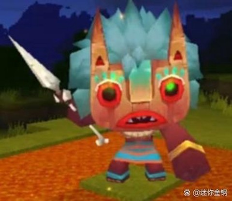 迷你世界的野人吃什么