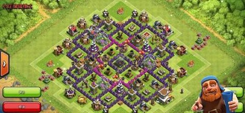 部落冲突8本怎么用兵