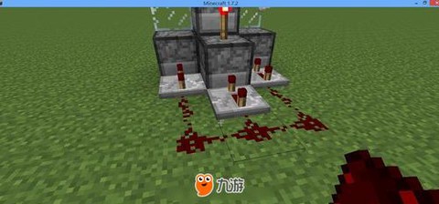 我的世界怎么造红石大炮
