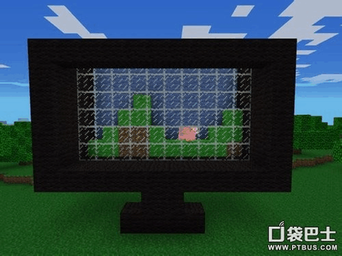 我的世界的电视怎么做